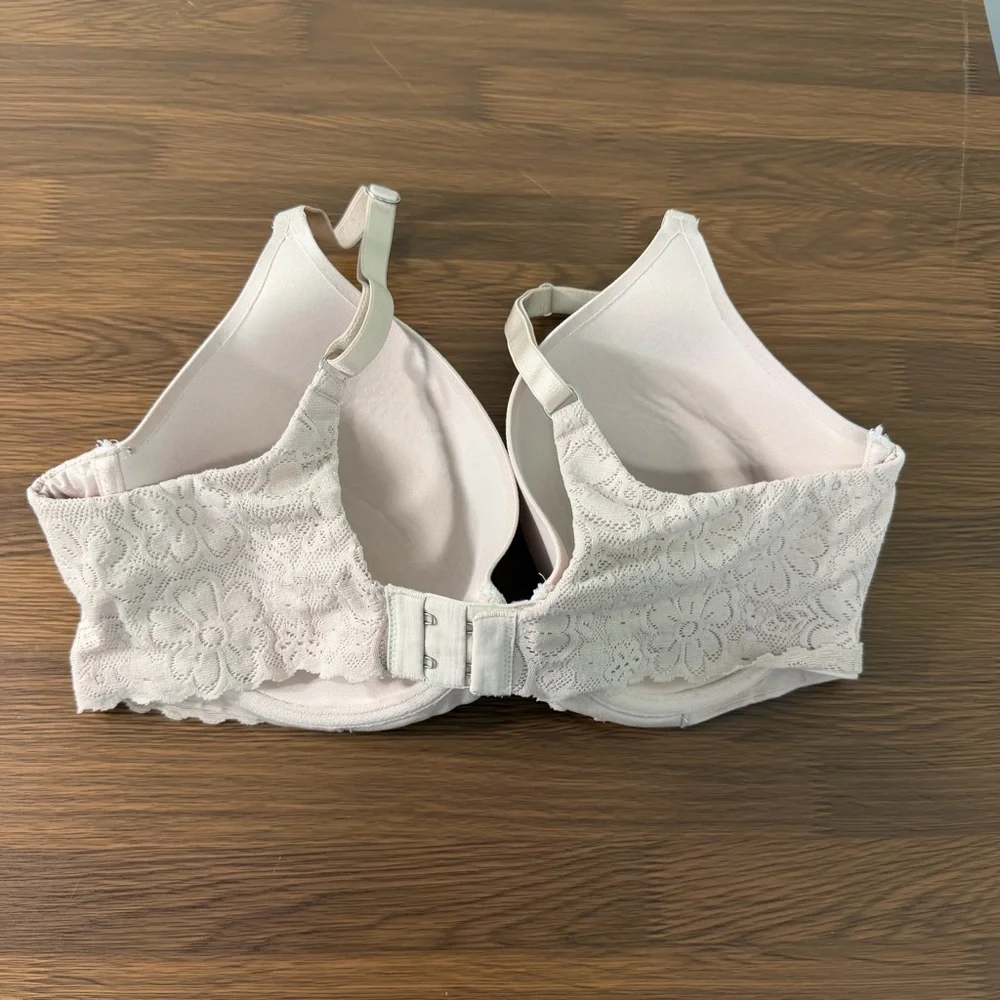 Aerie Cream‎ Real Sunnie Full Coverage Lace Bra 34DD